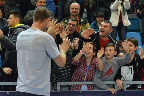 În sfârşit! CSM CSU Oradea a învins acasă campioana României, U BT Cluj-Napoca (FOTO)