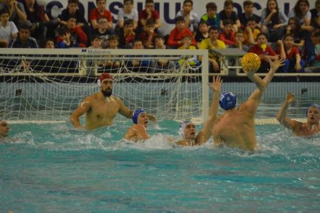 Înfrângere drastică la polo: CSM Digi a cedat cu 6-12 prima manşă a finalei LEN Euro Cup, cu Ferencvaros Budapesta (FOTO)
