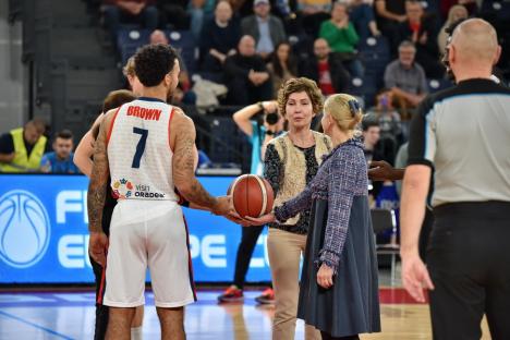 CSM CSU Oradea nu le-a dat nicio şansă celor de la Parnu Sadam şi a obţinut a cincea victorie în Grupa E a FIBA Europe Cup (FOTO)