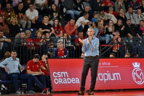 CSM CSU Oradea nu le-a dat nicio şansă celor de la Parnu Sadam şi a obţinut a cincea victorie în Grupa E a FIBA Europe Cup (FOTO)