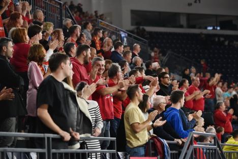 CSM CSU Oradea nu le-a dat nicio şansă celor de la Parnu Sadam şi a obţinut a cincea victorie în Grupa E a FIBA Europe Cup (FOTO)