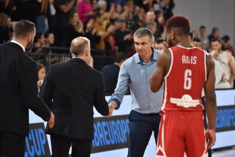 Victorie de senzație a baschetbaliștilor, la Oradea Arena! Elevii lui Achim, pe primul loc în grupa din FIBA Europe Cup (FOTO/VIDEO)