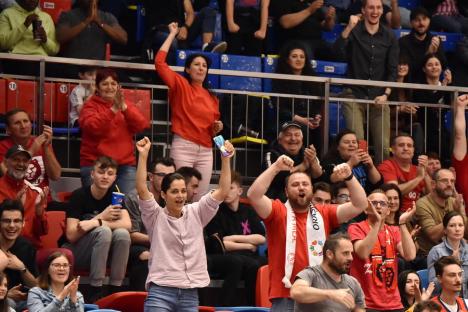 Victorie! După un meci tensionat, CSM CSU Oradea a făcut primul pas spre semifinalele Ligii Naționale (FOTO / VIDEO)