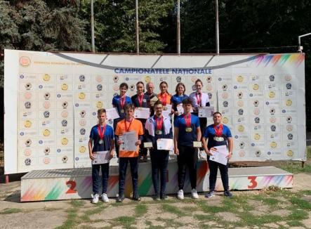 23 de medalii pentru sportivii de la CSU Oradea, la Campionatele Naţionale de Tir, în probele de glonţ juniori (FOTO)