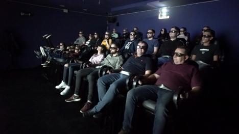 Cinema 5D, noua tehnologie virtuală, acum doar în Oradea: Senzații inedite, adrenalină, suspans și iluzii la Tonson Cinema 5D (FOTO/VIDEO)