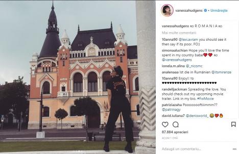 Celebra actriță Vanessa Hudgens din High School Musical a venit în vizită la Oradea! (FOTO)