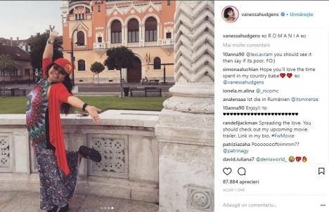 Celebra actriță Vanessa Hudgens din High School Musical a venit în vizită la Oradea! (FOTO)