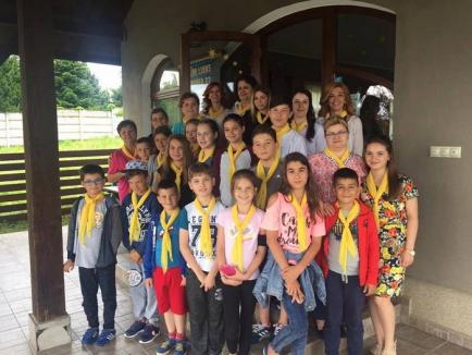 Lions Oradea 22 a dus în tabără 16 copii bolnavi de diabet (FOTO)
