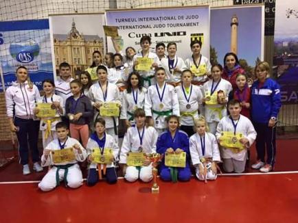 Tinerii judoka de LPS-CSS Liberty Oradea, învingători la Satu Mare