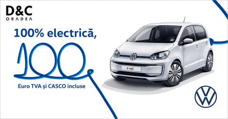 D&C Oradea te invită să testezi noul Volkswagen e-up!