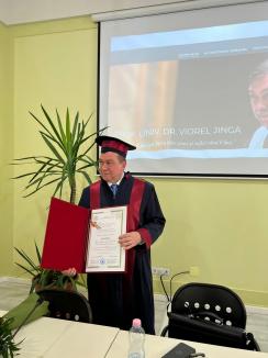 Rectorul UMF București a devenit Doctor Honoris Causa al Universității din Oradea (FOTO)