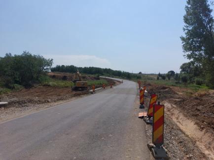 Centura Oșorhei, aproape gata de deschiderea circulației. Lucrările au ajuns la 90% (FOTO)