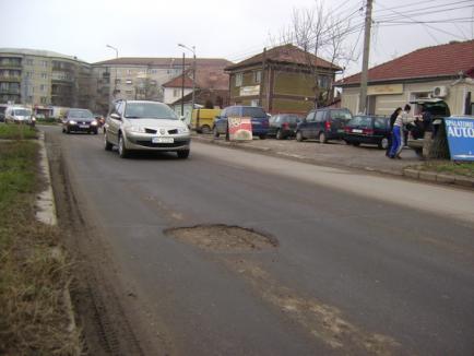 Top hârtop: cele mai proaste drumuri ale Oradiei (FOTO)