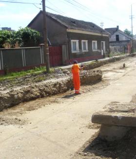 Capătul Căii Clujului este asfaltat pentru prima dată