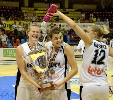 Belgia a câştigat CE de baschet feminin de la Oradea. România, abia locul 12 (FOTO)