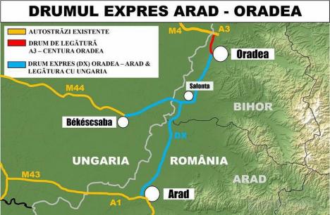 CNAIR a amânat din nou, pentru a treia oară, evaluarea ofertelor depuse pentru construirea Drumului Expres Oradea - Arad