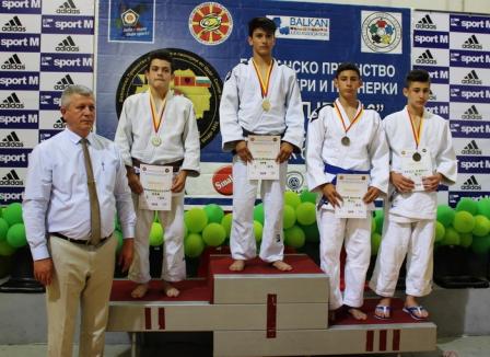 O medalie de bronz pentru judoka orădeni la Campionatele Balcanice pentru juniori IV