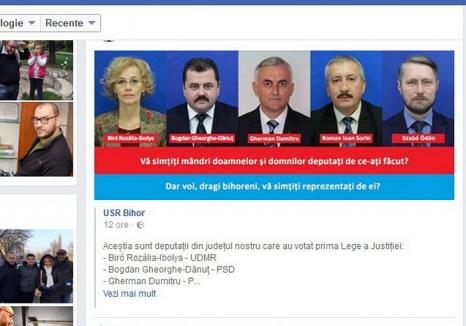 #hoţii: Deputaţii PSD şi UDMR Bihor, puşi la „colţul ruşinii” de USR-istul Silviu Dehelean după ce au votat legile ce slăbesc independenţa justiţiei