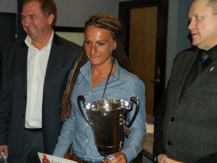 Dorina Korozsi, cea mai bună sportivă a clubului Crişul pe anul 2013