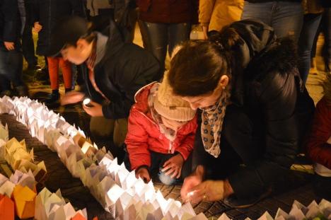 După ora Ungariei... Electrica a stins lumina cu o oră întârziere, abia la încheierea festivităţilor Earth Hour (FOTO/VIDEO)