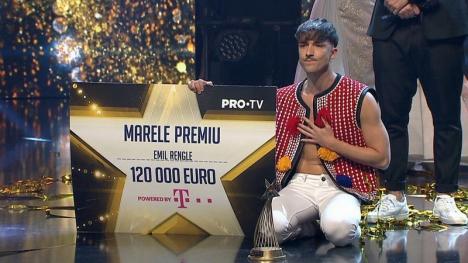 Curaj pe tocuri: Marele câştigător al show-ului 'Românii au talent', orădeanul Emil Rengle, este un promotor al toleranţei faţă de comunitatea gay (FOTO)