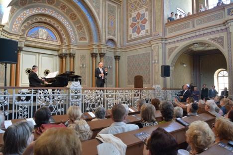 European Music Open a fost deschis, joi seara, cu muzică evreiască în Sinagoga Zion (FOTO/VIDEO)
