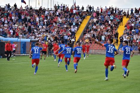 Primele reacții după promovarea FC Bihor. IMAGINILE victoriei