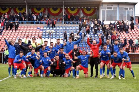 O nouă victorie pentru FC Bihor: 2-0 cu Lotus Băile Felix. Orădenii s-au distanţat în fruntea clasamentului (FOTO)