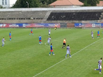 Pe o căldură insuportabilă, FC Bihor s-a impus cu 1-0 în amicalul cu Poli Timişoara (FOTO)