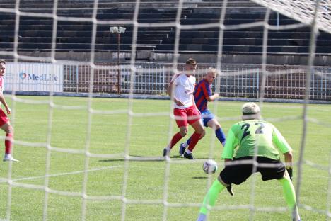 Fotbal: FC Bihor s-a impus cu 3-2 în primul meci de la schimbarea numelui (FOTO)
