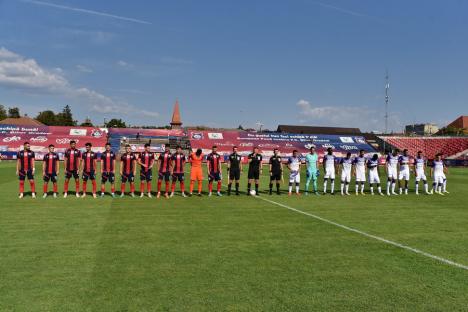 FC Bihor a obținut prima victorie din Liga a II-a! A învins echipa FC Argeș Pitești, pe stadionul din Oradea (FOTO)