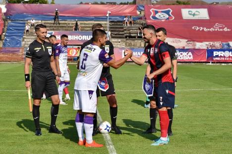 FC Bihor a obținut prima victorie din Liga a II-a! A învins echipa FC Argeș Pitești, pe stadionul din Oradea (FOTO)