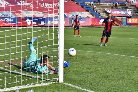 FC Bihor a obținut prima victorie din Liga a II-a! A învins echipa FC Argeș Pitești, pe stadionul din Oradea (FOTO)