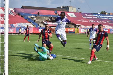 FC Bihor a obținut prima victorie din Liga a II-a! A învins echipa FC Argeș Pitești, pe stadionul din Oradea (FOTO)