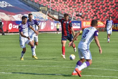 FC Bihor a obținut prima victorie din Liga a II-a! A învins echipa FC Argeș Pitești, pe stadionul din Oradea (FOTO)