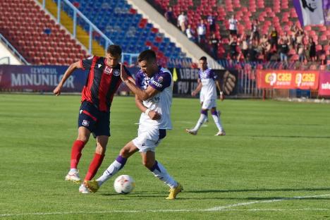 FC Bihor a obținut prima victorie din Liga a II-a! A învins echipa FC Argeș Pitești, pe stadionul din Oradea (FOTO)