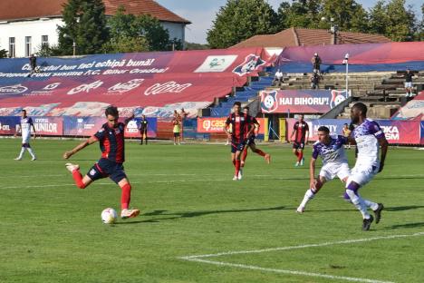 FC Bihor a obținut prima victorie din Liga a II-a! A învins echipa FC Argeș Pitești, pe stadionul din Oradea (FOTO)