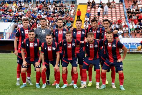 Un prim punct pentru FC Bihor în Liga a II-a. Meciul cu Viitorul Pandurii s-a terminat la egalitate, 0-0 (FOTO)