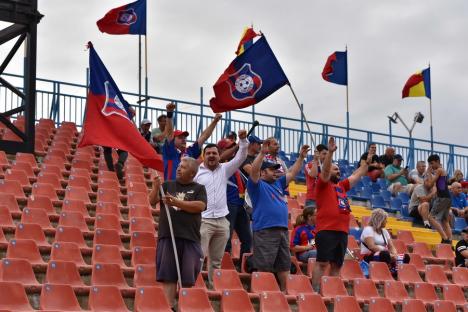 Un prim punct pentru FC Bihor în Liga a II-a. Meciul cu Viitorul Pandurii s-a terminat la egalitate, 0-0 (FOTO)