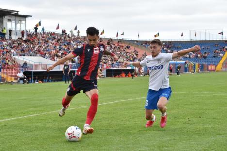 Un prim punct pentru FC Bihor în Liga a II-a. Meciul cu Viitorul Pandurii s-a terminat la egalitate, 0-0 (FOTO)