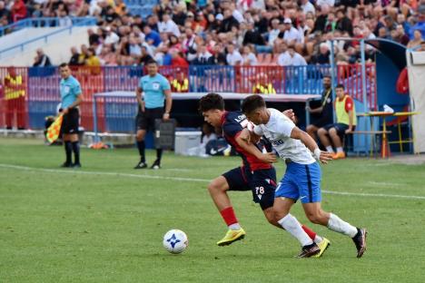 Un prim punct pentru FC Bihor în Liga a II-a. Meciul cu Viitorul Pandurii s-a terminat la egalitate, 0-0 (FOTO)