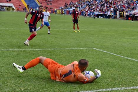 Un prim punct pentru FC Bihor în Liga a II-a. Meciul cu Viitorul Pandurii s-a terminat la egalitate, 0-0 (FOTO)