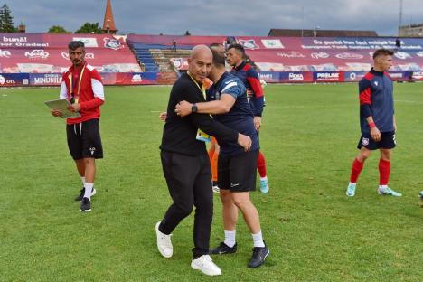 Un prim punct pentru FC Bihor în Liga a II-a. Meciul cu Viitorul Pandurii s-a terminat la egalitate, 0-0 (FOTO)