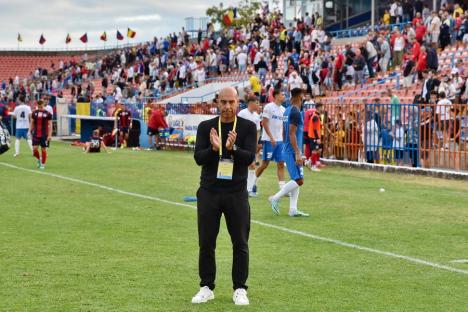 Un prim punct pentru FC Bihor în Liga a II-a. Meciul cu Viitorul Pandurii s-a terminat la egalitate, 0-0 (FOTO)