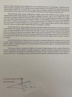 Polițistul Filimon, scrisoare ministrului de Interne, trimisă și BIHOREANULUI: îi cere să ia poziție față de „abjecția” lui Godină și acuză un nou abuz al șefilor Poliției Bihor