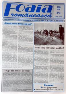 Foaia Românească în agonie: Înfiinţat cu 65 de ani în urmă, cel mai vechi ziar românesc din Ungaria riscă să ajungă în pragul închiderii (FOTO)