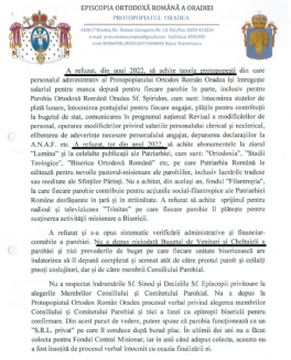 Preotul Ciprian Mega susține că „episcopul Sofronie este un om bolnav, fără discernământ' și cere SRI să spună public dacă este „urmărit informativ” (AUDIO)