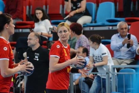 Atacanta noastră: Crescută în Ungaria, handbalista Gabriella Szücs, membră în echipa națională, consideră Oradea casa sa (FOTO)