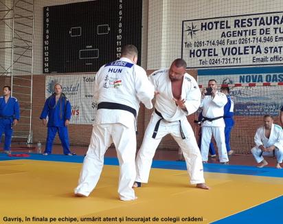 Cristian Nagy şi Aurel Gavriş, în echipa de aur româno-sârbo-ucraineană, la judo Master Satu Mare (FOTO)