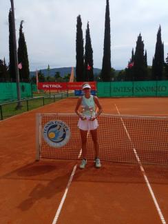 Orădeanca Giulia Safina Popa a ajuns pe locul 4 în Europa la categoria de 14 ani feminin la tenis